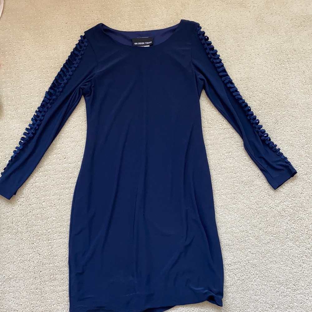 cute dark blue dress